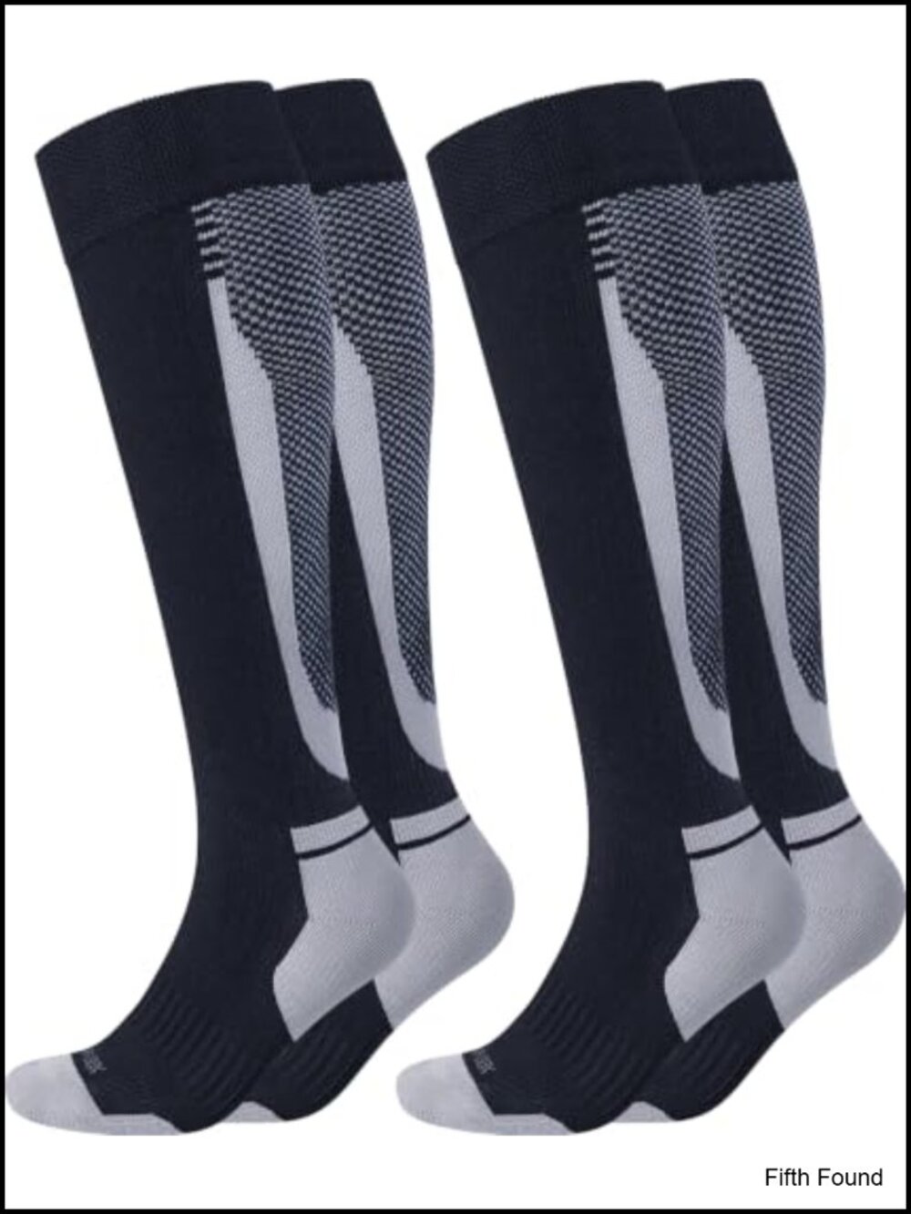 Bamboo Viscose Compression Socks 20-30 mmHg Knee High Running Travel Unisex